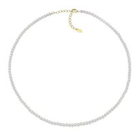 Collana Amen Donna Perle in Argento CLPE30SGB36 - CLPE30SGB36